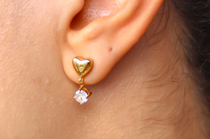 Mini heart Earrings