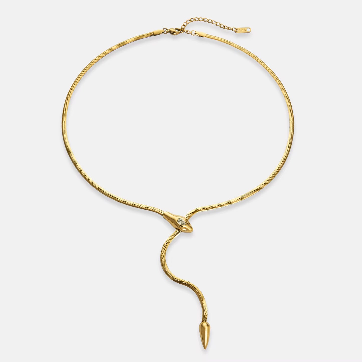 Golden Serpent Necklace