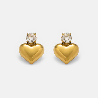 Twinkle Heart Earrings