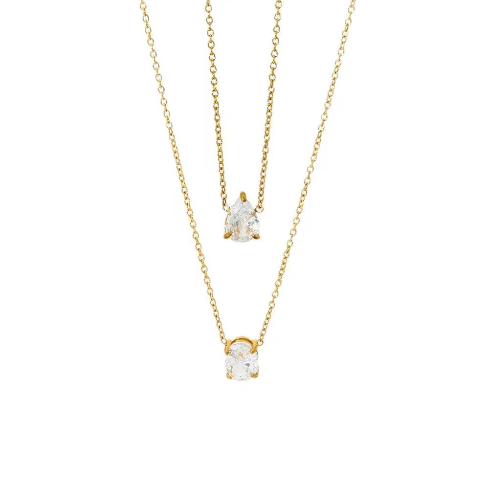 One Diamond Necklace