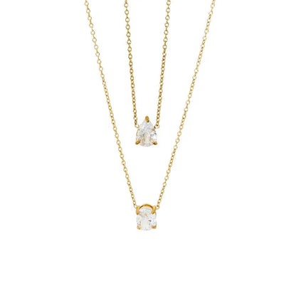 One Diamond Necklace